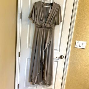 Gray Baltic Born high low dress